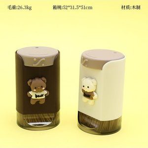 梓梦琪-850旋转盒卡通熊牙签（6）