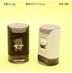 Зубочистка Zimengqi-850 Rotating Cartoon Bear (6)
