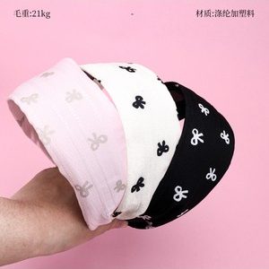蝴蝶结印花宽网头扣
