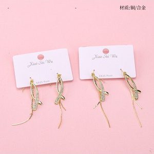 长款网红流苏耳环
