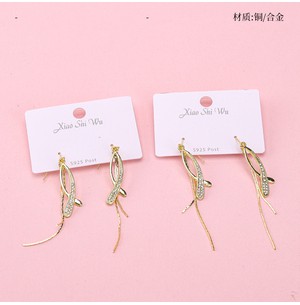 长款网红流苏耳环